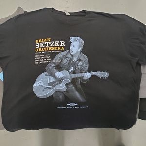 Brian Setzer concert T-shirt